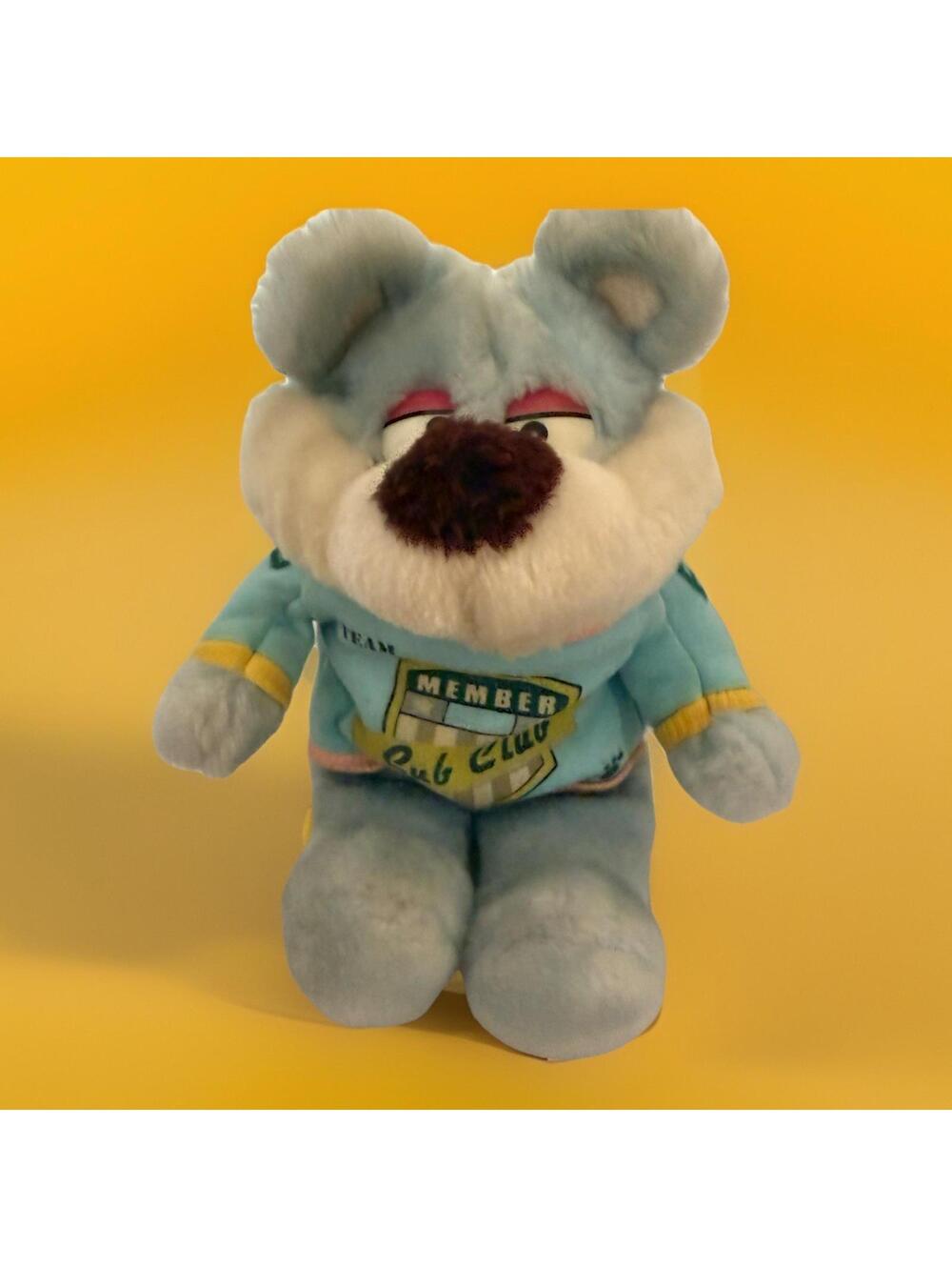 Vintage Cow Bear Reversible Stuffed Plush Zipper Rare Team Member Sub Club Plush
